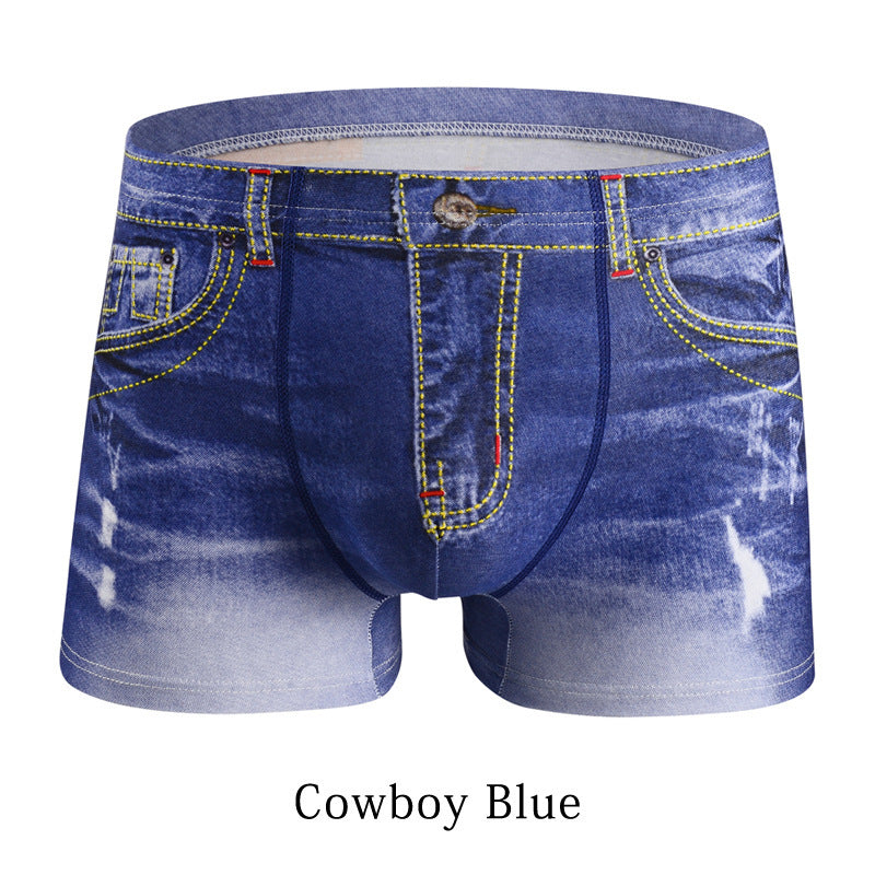 Cotton underwear for men (looks like jeans)