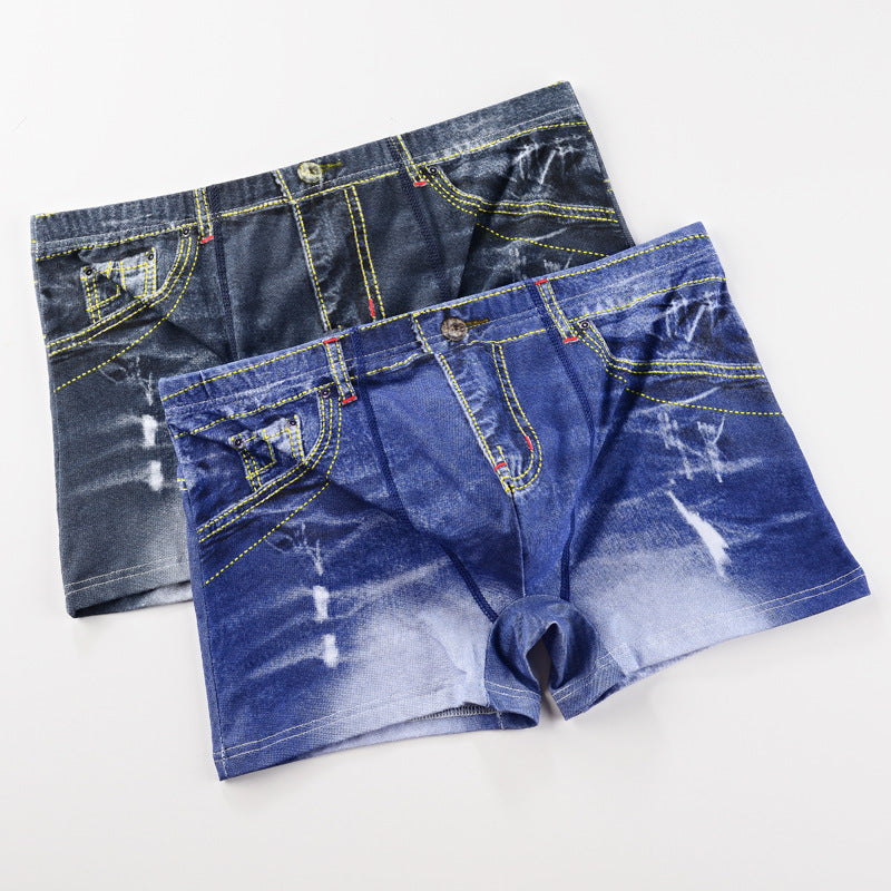Cotton underwear for men (looks like jeans)
