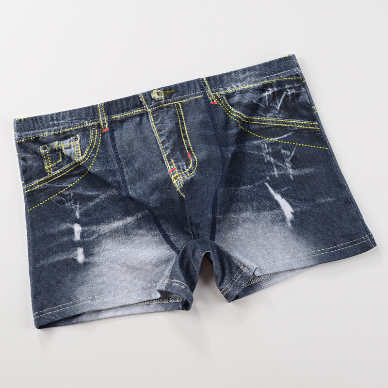 Cotton underwear for men (looks like jeans)