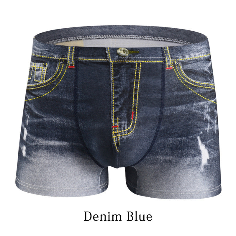 Cotton underwear for men (looks like jeans)