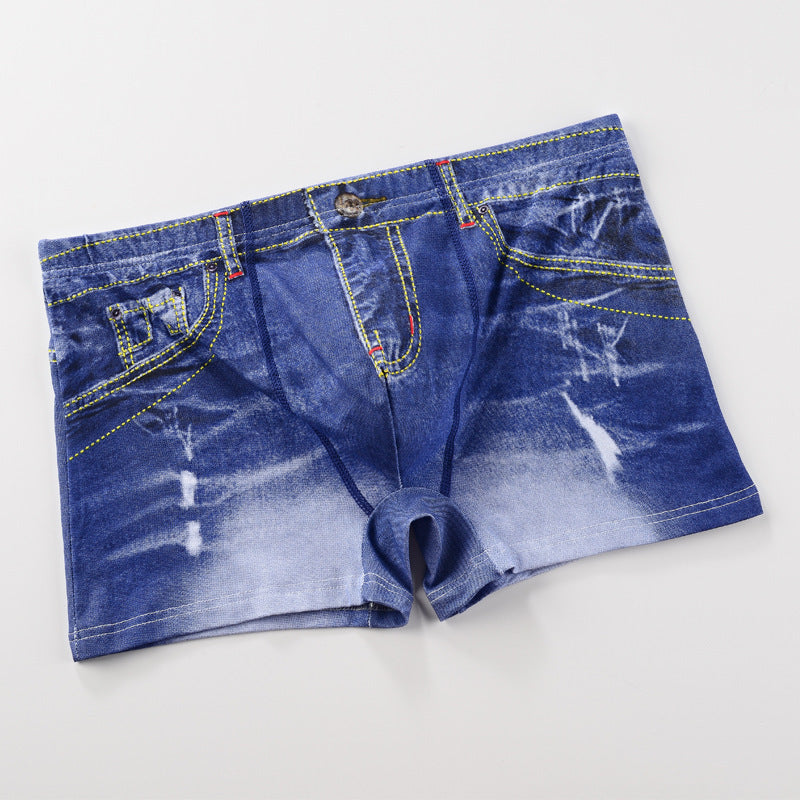 Cotton underwear for men (looks like jeans)